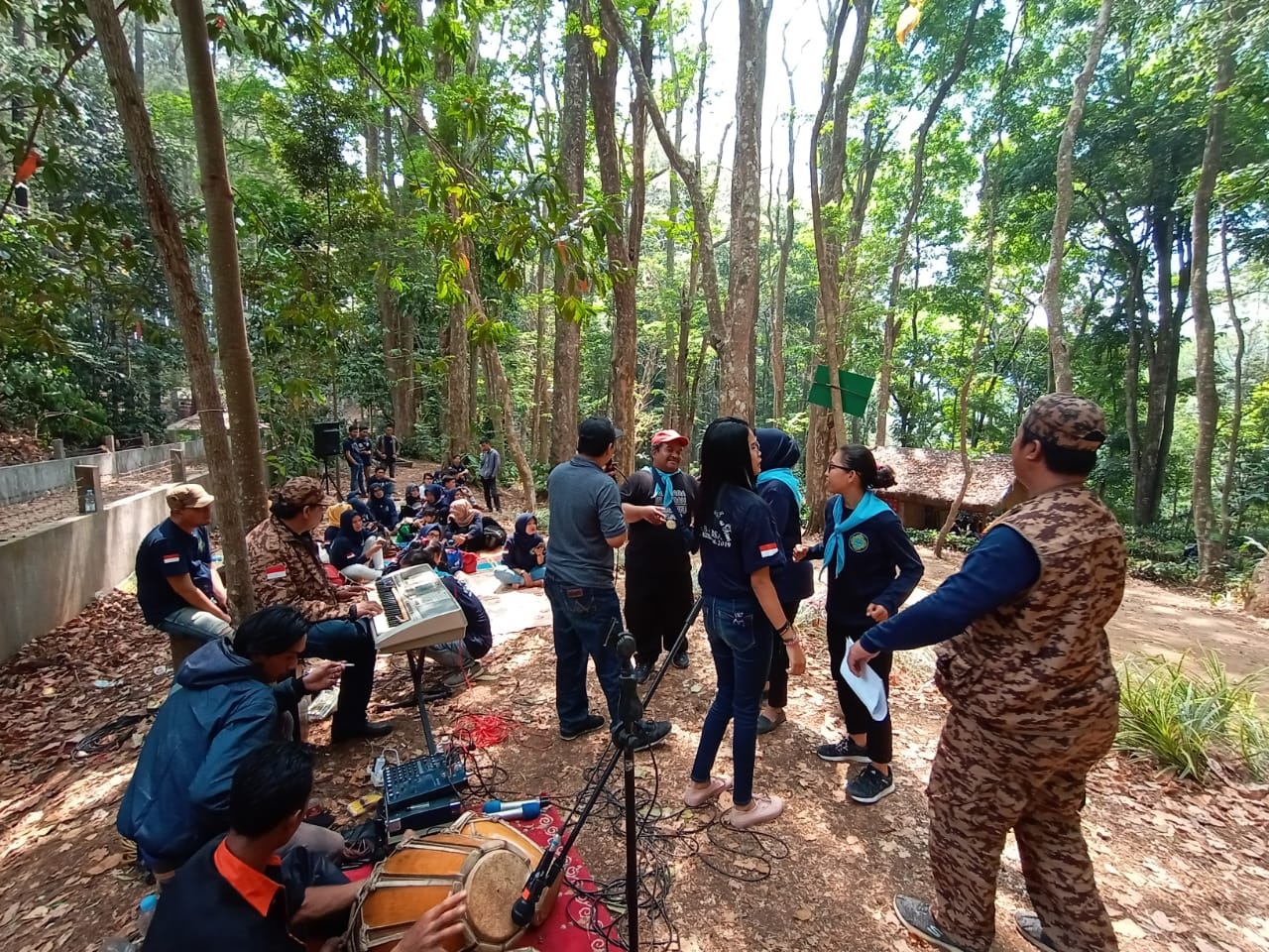 Kegiatan Pengukuhan Gudep Pramuka